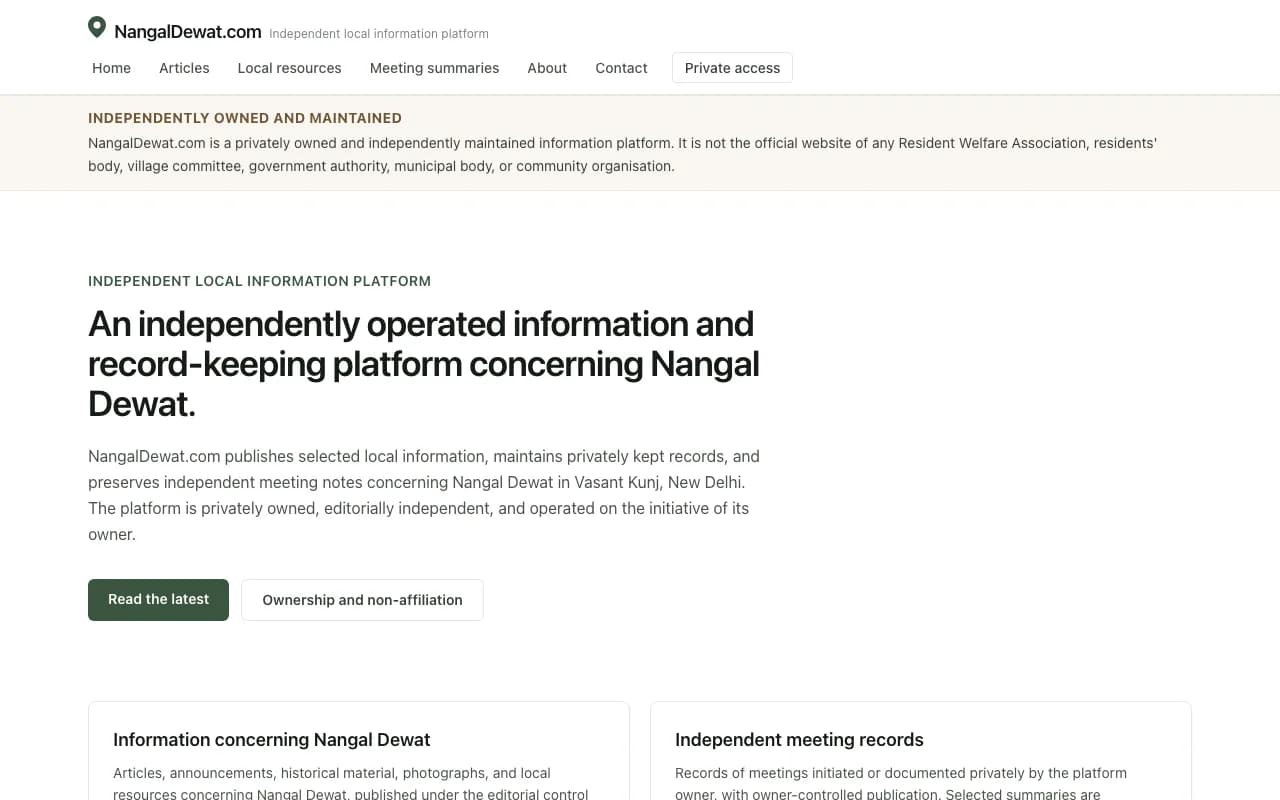 Screenshot of Nangal Dewat